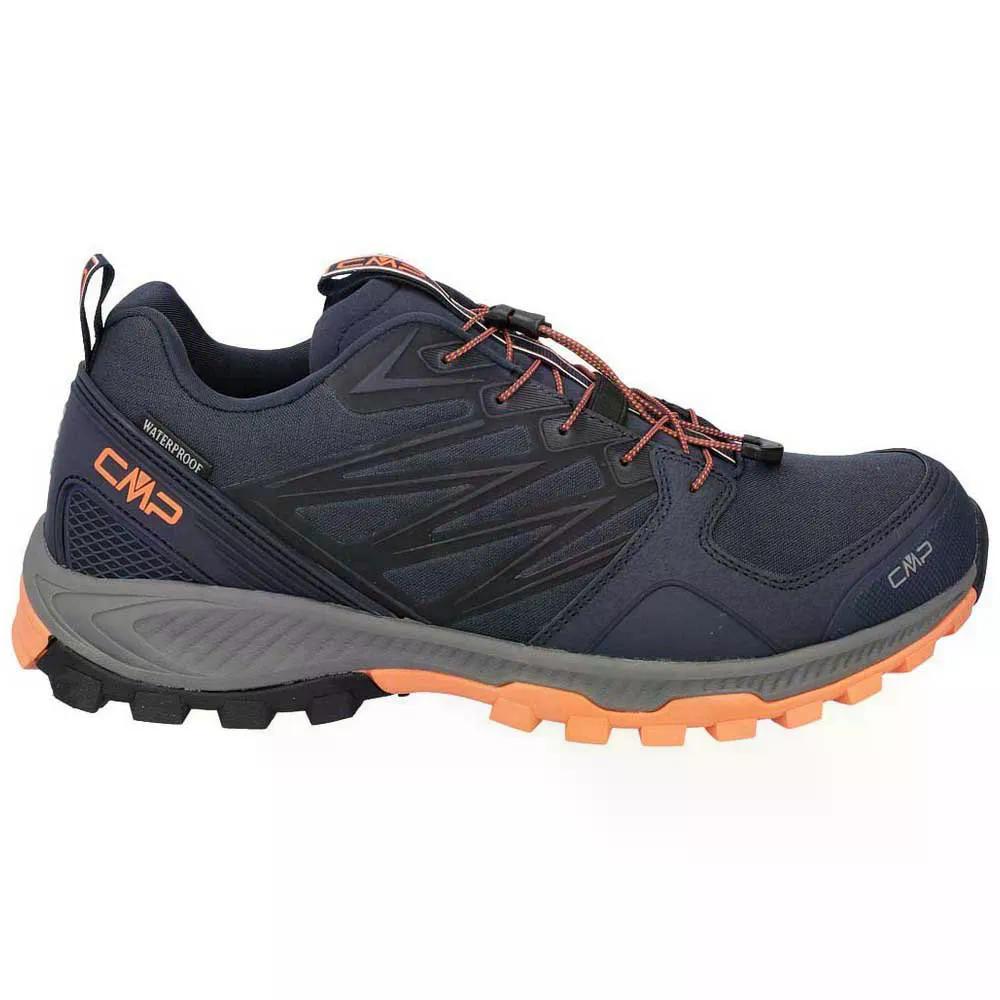 シーエムピー アティック ウォータープルーフ 3Q31147 ハイキングシューズ （ B.Blue/F.Orange ） | CMP Atik Waterproof 3Q31147 hiking shoes [t]