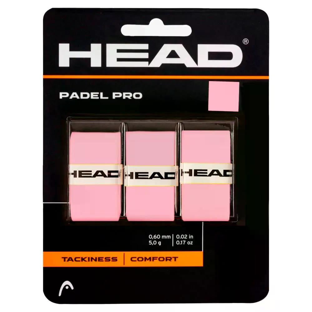 上端 パデル 労働者階級 60 パデル 手持ち部分 （ Pink ） | HEAD Padel Pro 60 Padel Grip  [t]