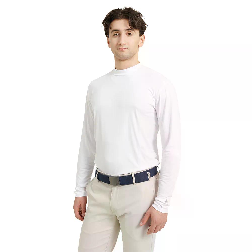 ABACUS GOLF Aloha UV Turtle 長袖ティーシャツ （ White ）  [t]