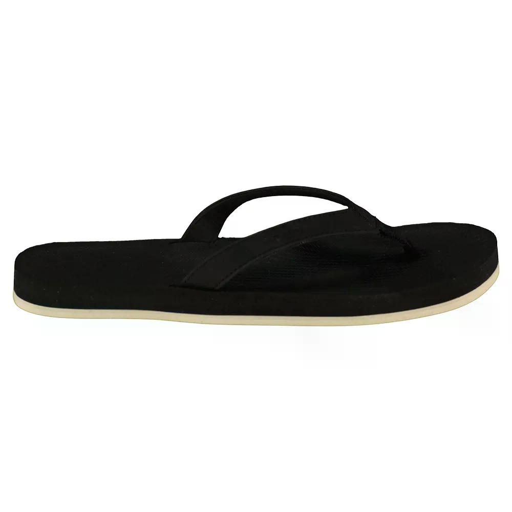 インドソール スニーカー ソールズ フリップフロップ （ Black/Orange ） | INDOSOLE Sneaker Soles Flip Flops  [t]