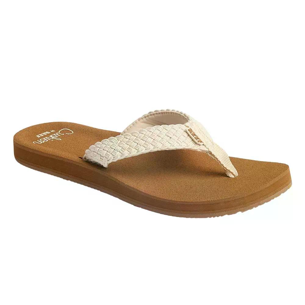 岩礁 バハ 聖処女マリア フリップフロップ レディース （ Brown/Vintage ） | REEF Baja Maria Flip Flops Women\u0027s  [t]