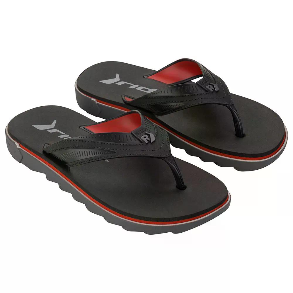 馬のり RW つけ加える フリップフロップ （ Grey/Black/Red ） | RIDER RW Plus Flip Flops  [t]