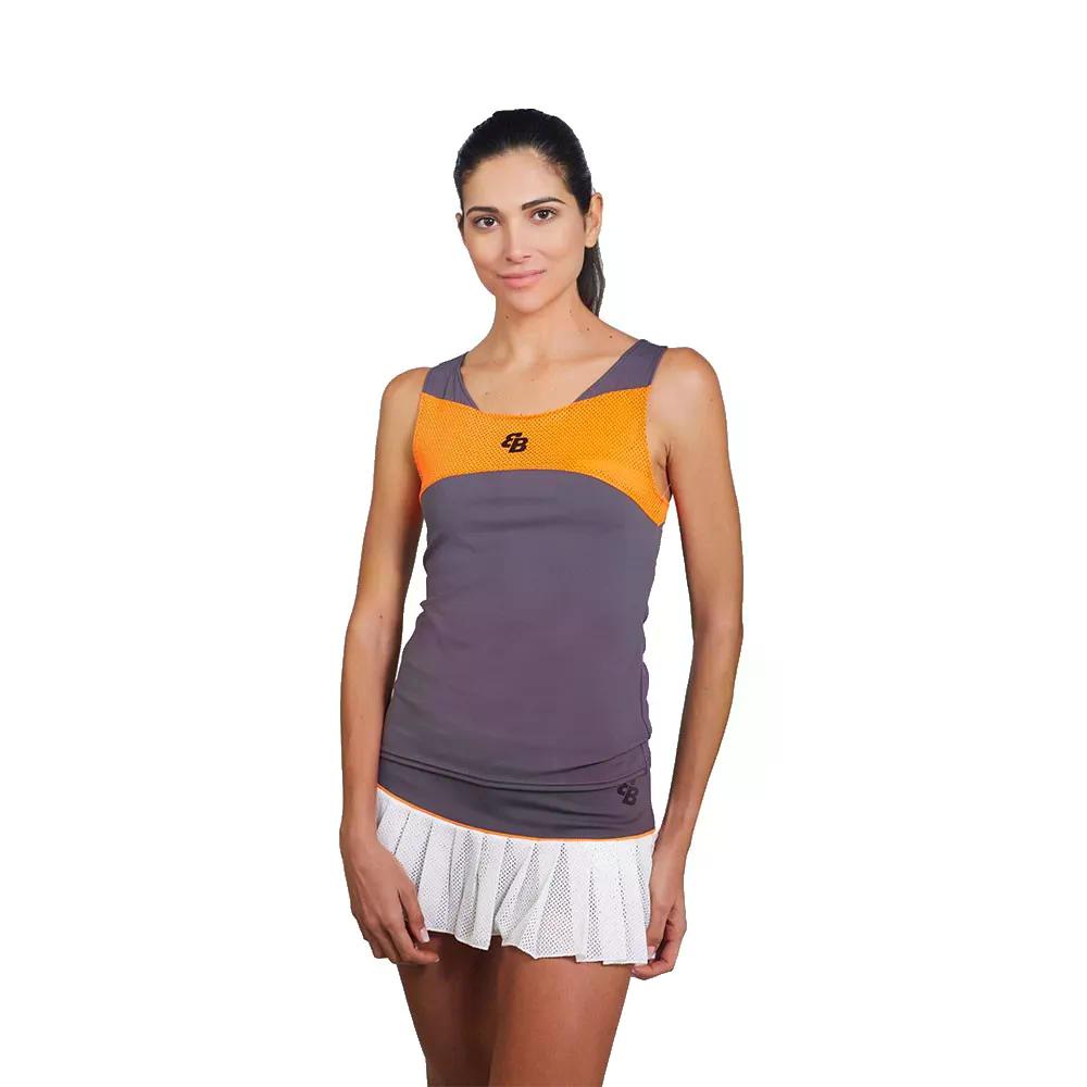 BELENBERBEL Hera ノースリーブティーシャツ （ DarkGrey ）  [t]