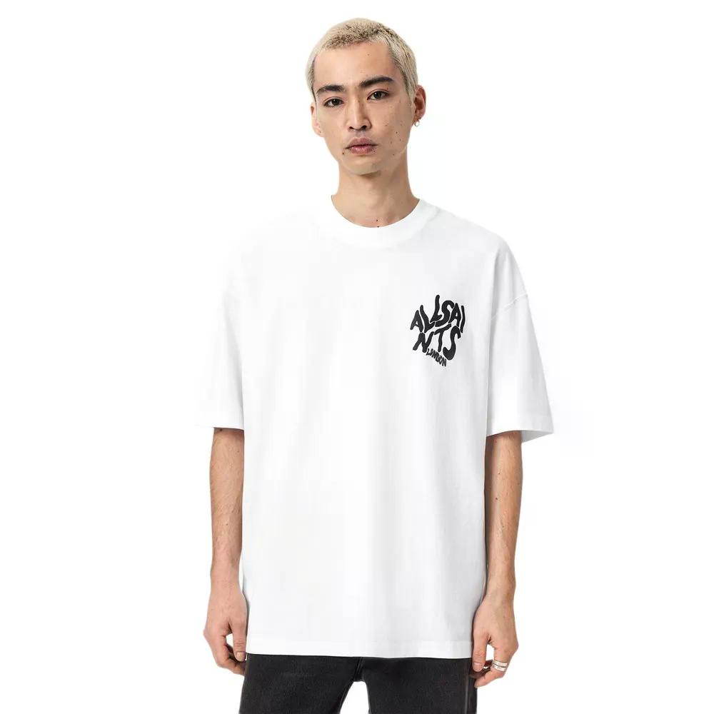 ALLSAINTS Orlando 半袖ティーシャツ （ AshenWhite ）  [t]