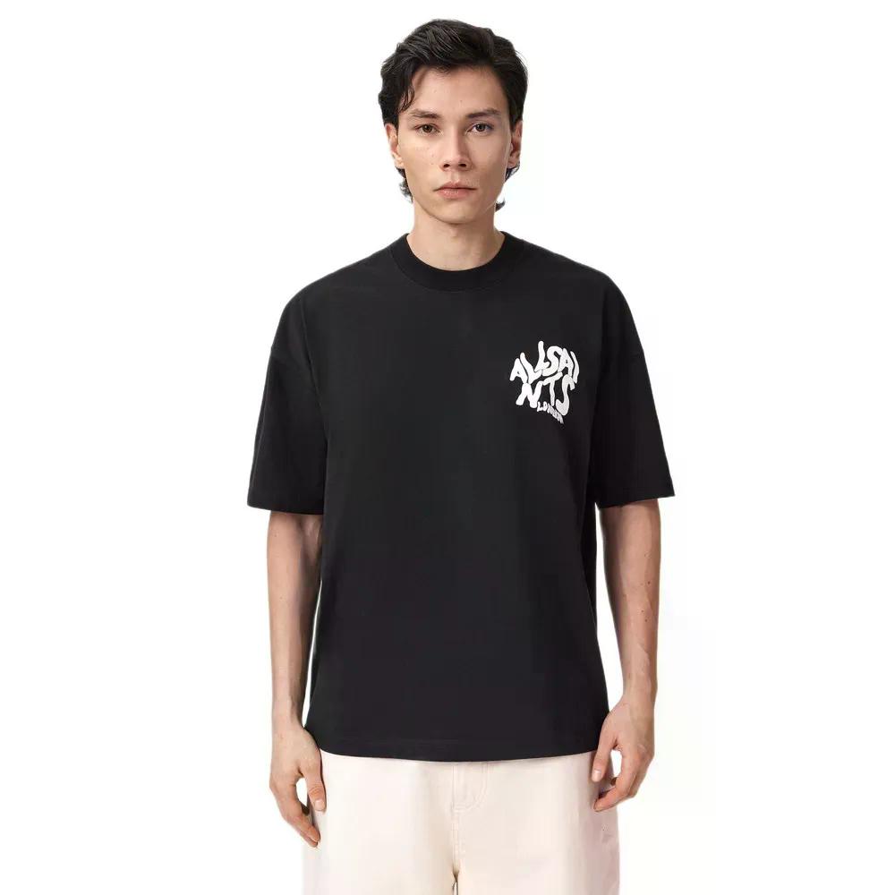 ALLSAINTS Orlando 半袖ティーシャツ （ JetBlack ）  [t]