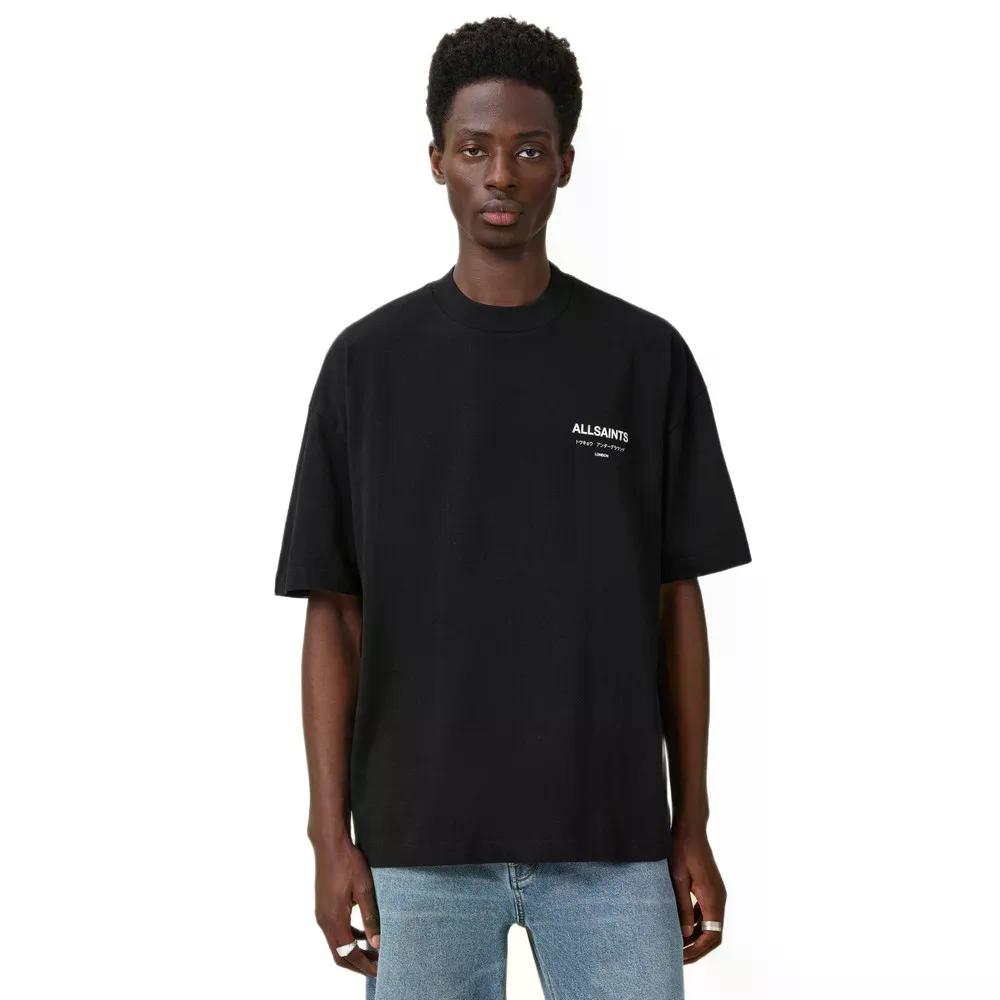 ALLSAINTS Underground 半袖ティーシャツ （ JetBlack ）  [t]
