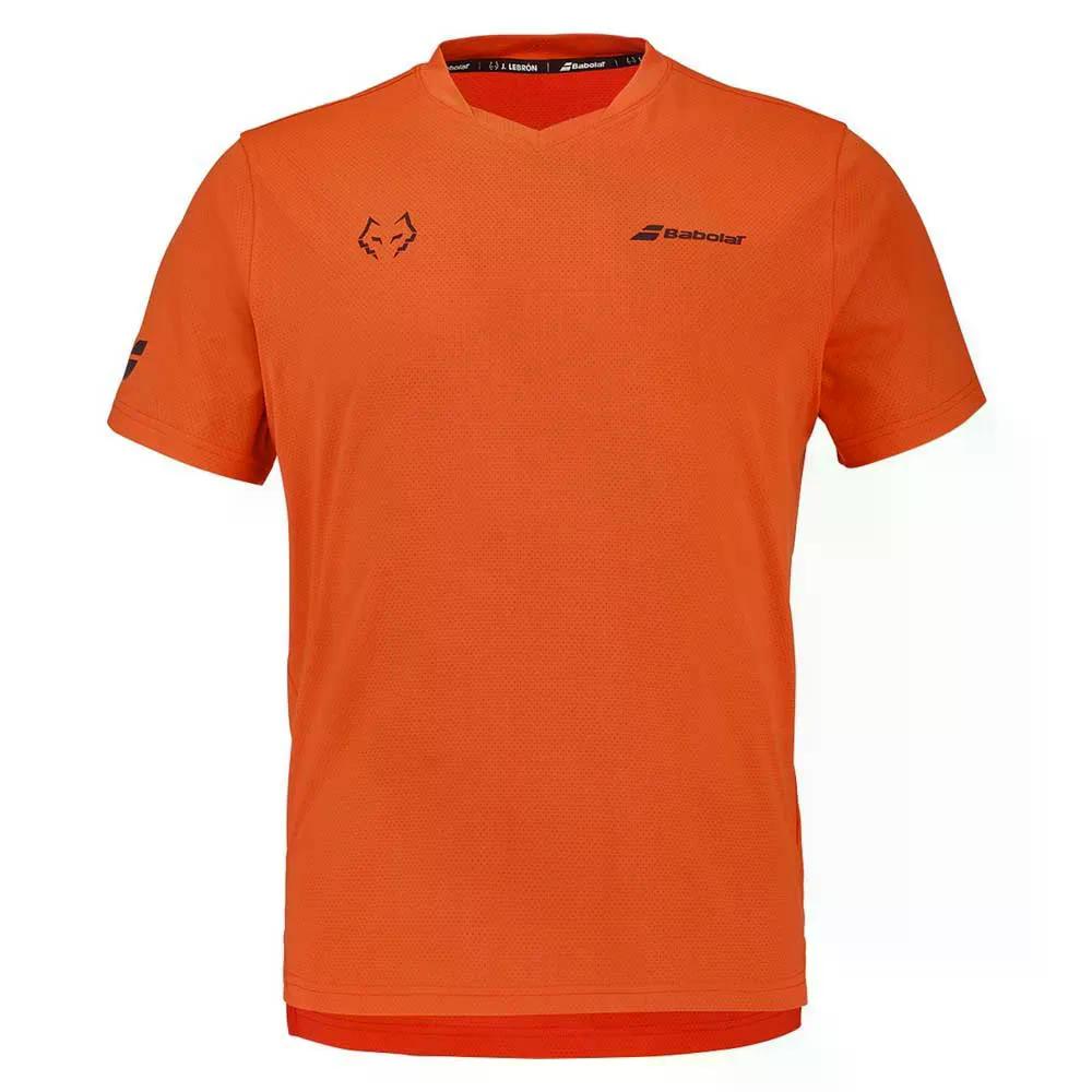 Babolat Crew neck lebron 半袖ティーシャツ （ RedOrange ）  [t]