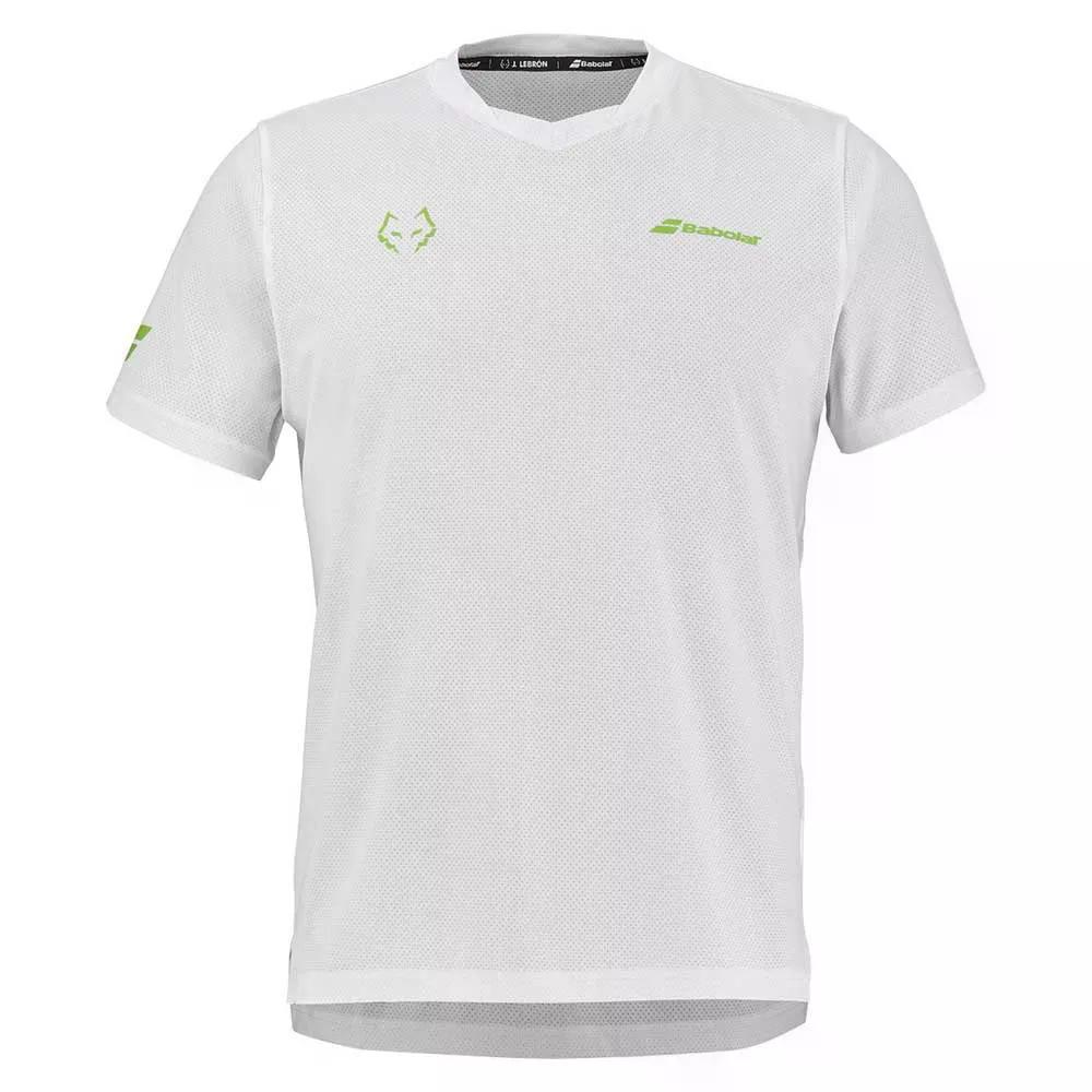 Babolat Crew neck lebron 半袖ティーシャツ （ White/White ）  [t]