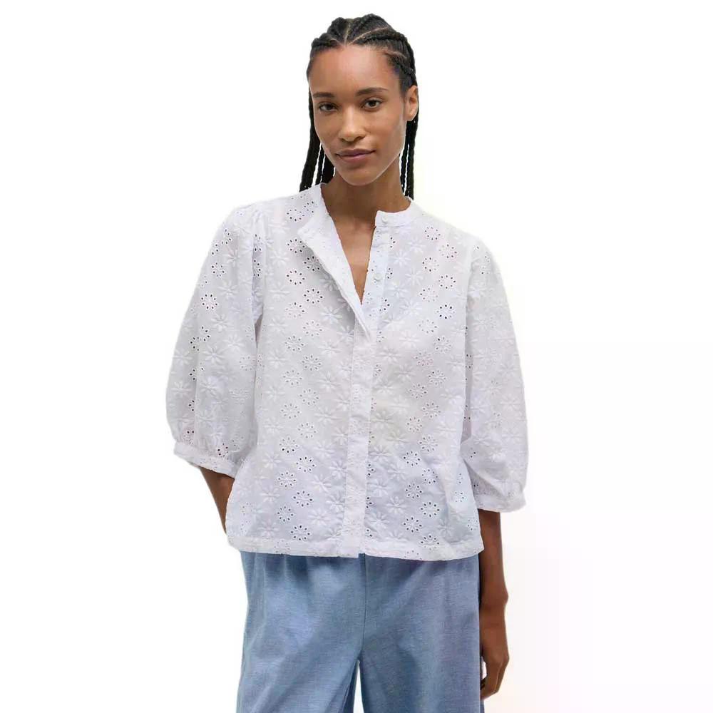 BARBOUR Layla 3/4袖ティーシャツ （ White ）  [t]