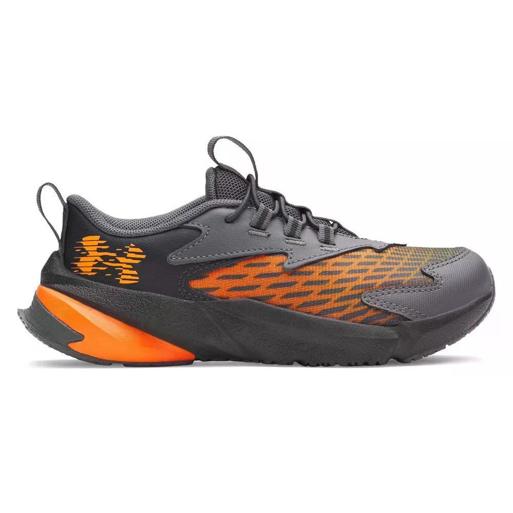 アンダーアーマー 消え失せるジェット機 7 駈けっくらシューズ （ Gray/BlazeOrange ） | UNDER ARMOUR Scramjet 7 running shoes  [t]