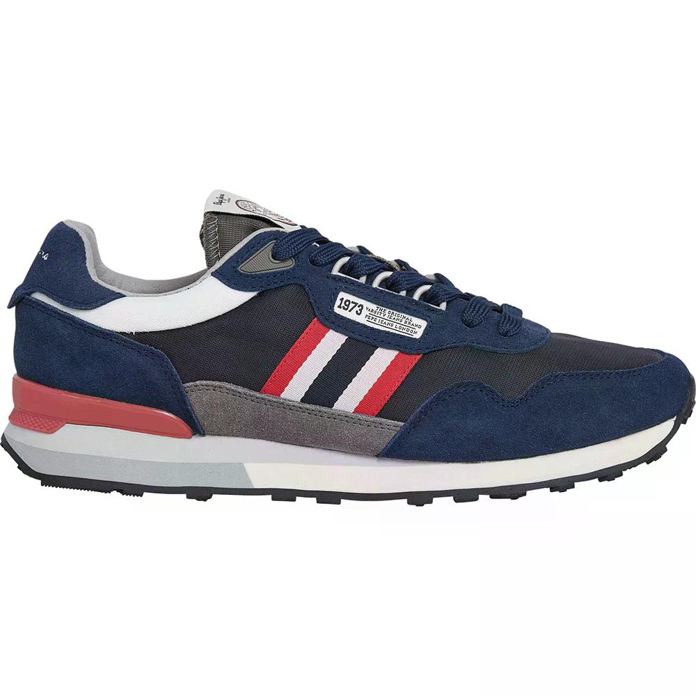 ペペジーンズ キングストン 単科大学 スニーカー （ Navy ） | PEPE JEANS Kingston College スニーカー  [t]