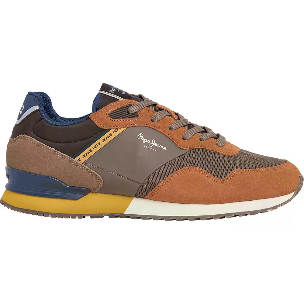 ペペジーンズ 英国の首都 ブリック スニーカー （ TobaccoBrown ） | PEPE JEANS London Brick スニーカー  [t]