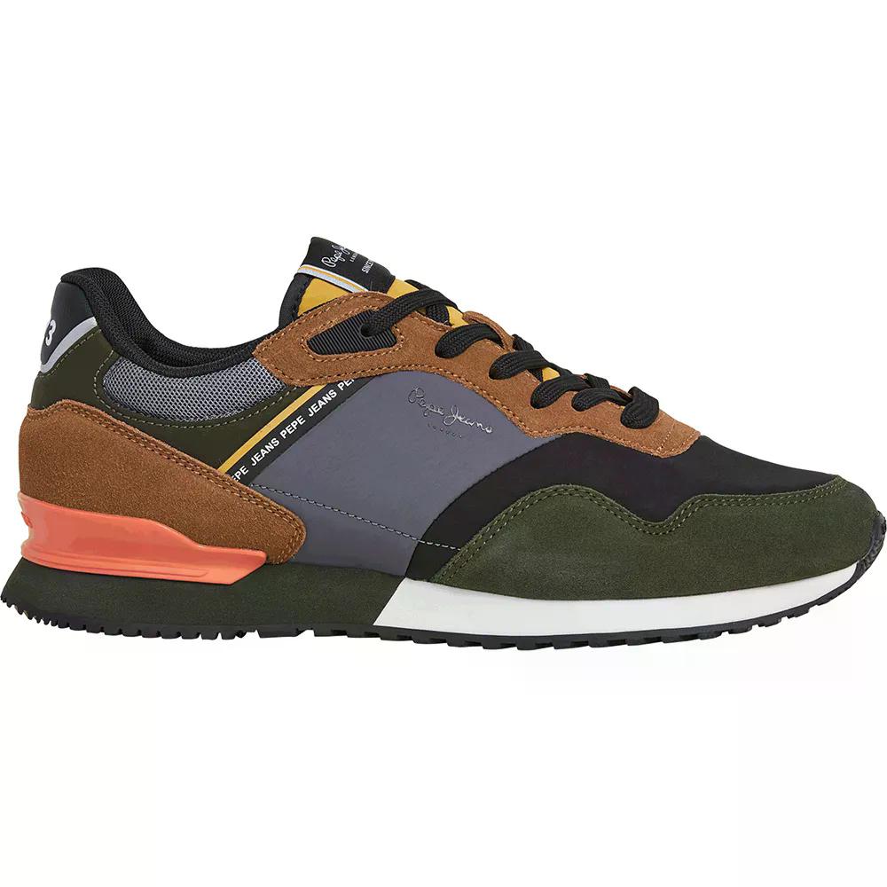 ペペジーンズ 英国の首都 佇まい スニーカー （ KhakiGreen ） | PEPE JEANS London Mood スニーカー  [t]
