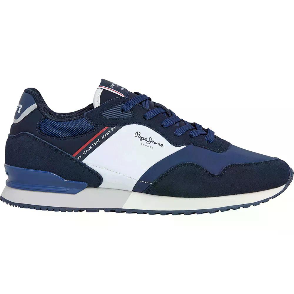 ペペジーンズ 英国の首都 佇まい スニーカー （ Navy ） | PEPE JEANS London Mood スニーカー  [t]