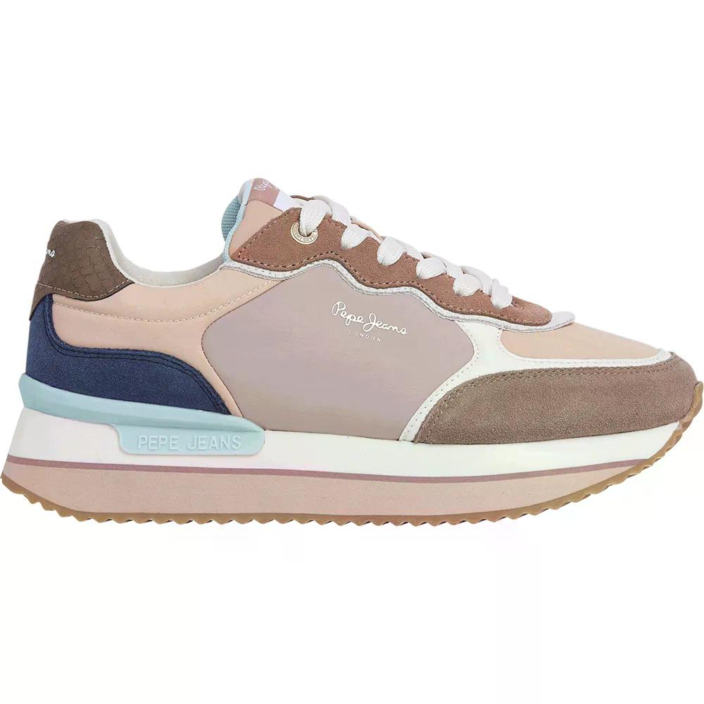ペペジーンズ ラス基準打数 二人組 スニーカー （ MudBrown ） | PEPE JEANS Rusper Combi スニーカー  [t]