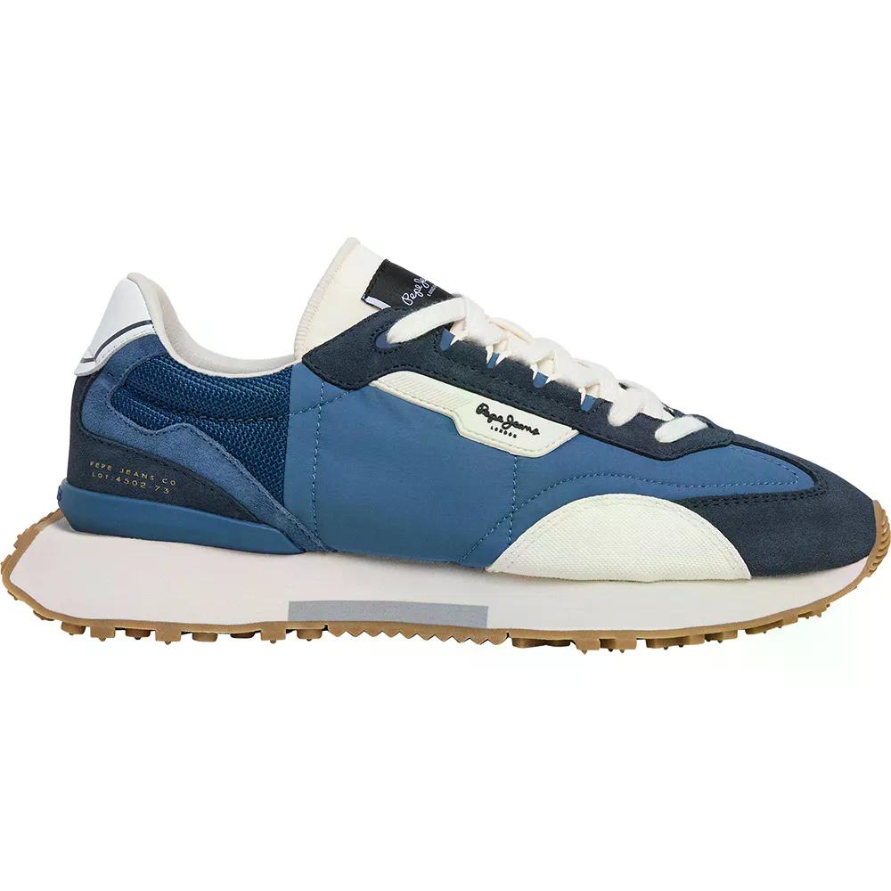 ペペジーンズ 弓矢取り 立ちはだかる スニーカー （ Navy ） | PEPE JEANS Archer Block スニーカー  [t]