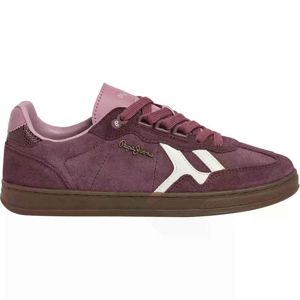 ペペジーンズ どんぶり鉢 窈窕たる スニーカー （ WinePurple ） | PEPE JEANS Ball Elegant スニーカー  [t]