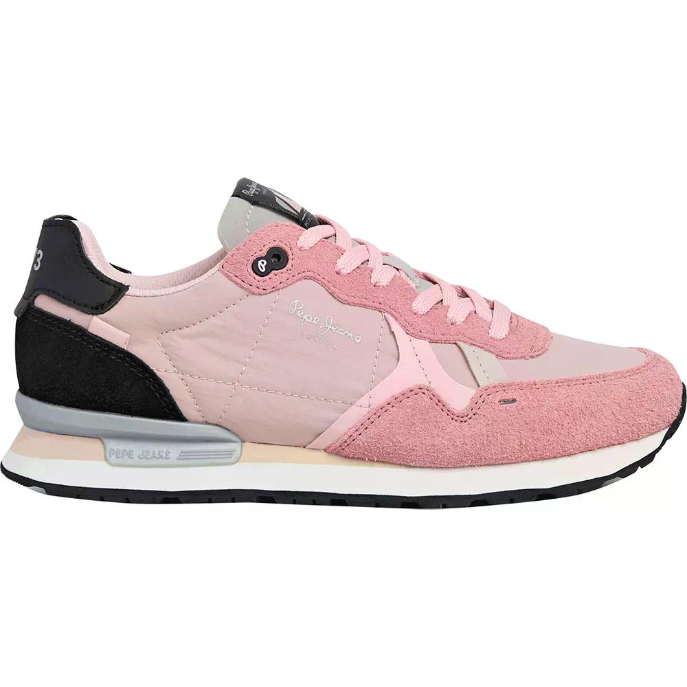 ペペジーンズ ブリット エア湖 スニーカー （ FactoryPink ） | PEPE JEANS Brit Air スニーカー  [t]