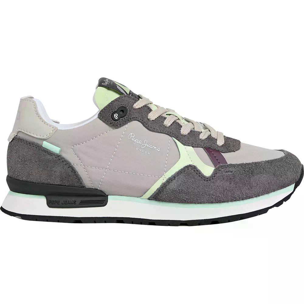 ペペジーンズ ブリット エア湖 スニーカー （ SmokeGrey ） | PEPE JEANS Brit Air スニーカー  [t]