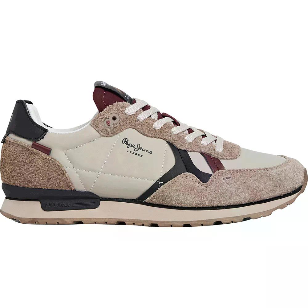 ペペジーンズ ブリット フライヤー スニーカー （ DarkStoneBeige ） | PEPE JEANS Brit Flyer スニーカー  [t]