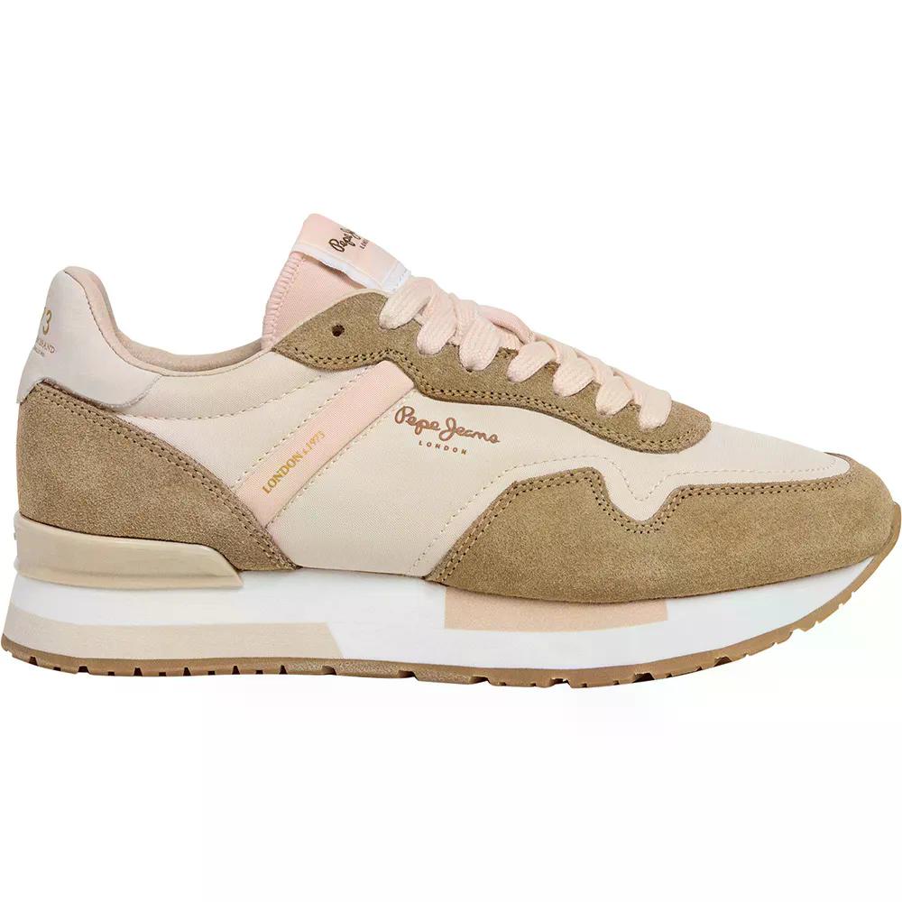 ペペジーンズ ご機嫌ロン 第一義的 スニーカー （ BiscuitBeige ） | PEPE JEANS Hailon Basic スニーカー  [t]
