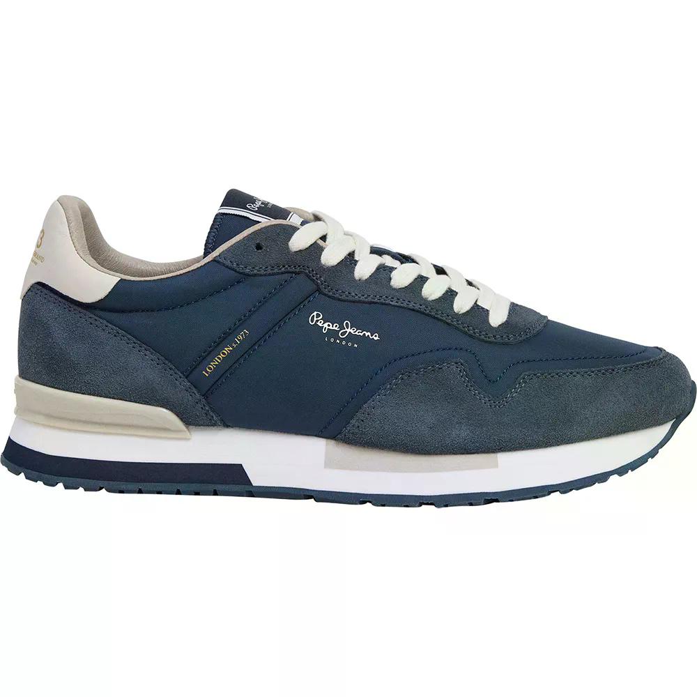 ペペジーンズ ご機嫌ロン 第一義的 スニーカー （ MarineBlue ） | PEPE JEANS Hailon Basic スニーカー  [t]