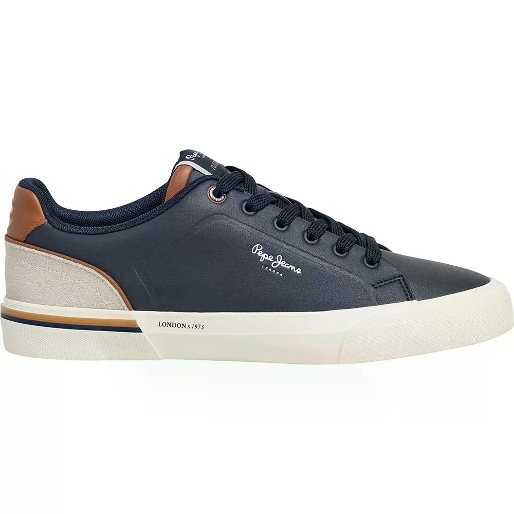 ペペジーンズ ケントン キャンパス スニーカー （ Navy ） | PEPE JEANS Kenton Campus スニーカー [t]