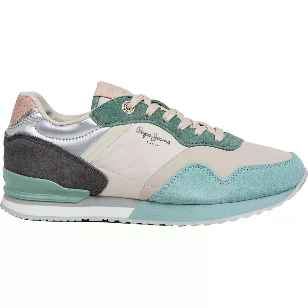 ペペジーンズ 英国の首都 シー スニーカー （ BleachGreen ） | PEPE JEANS London Sea スニーカー  [t]