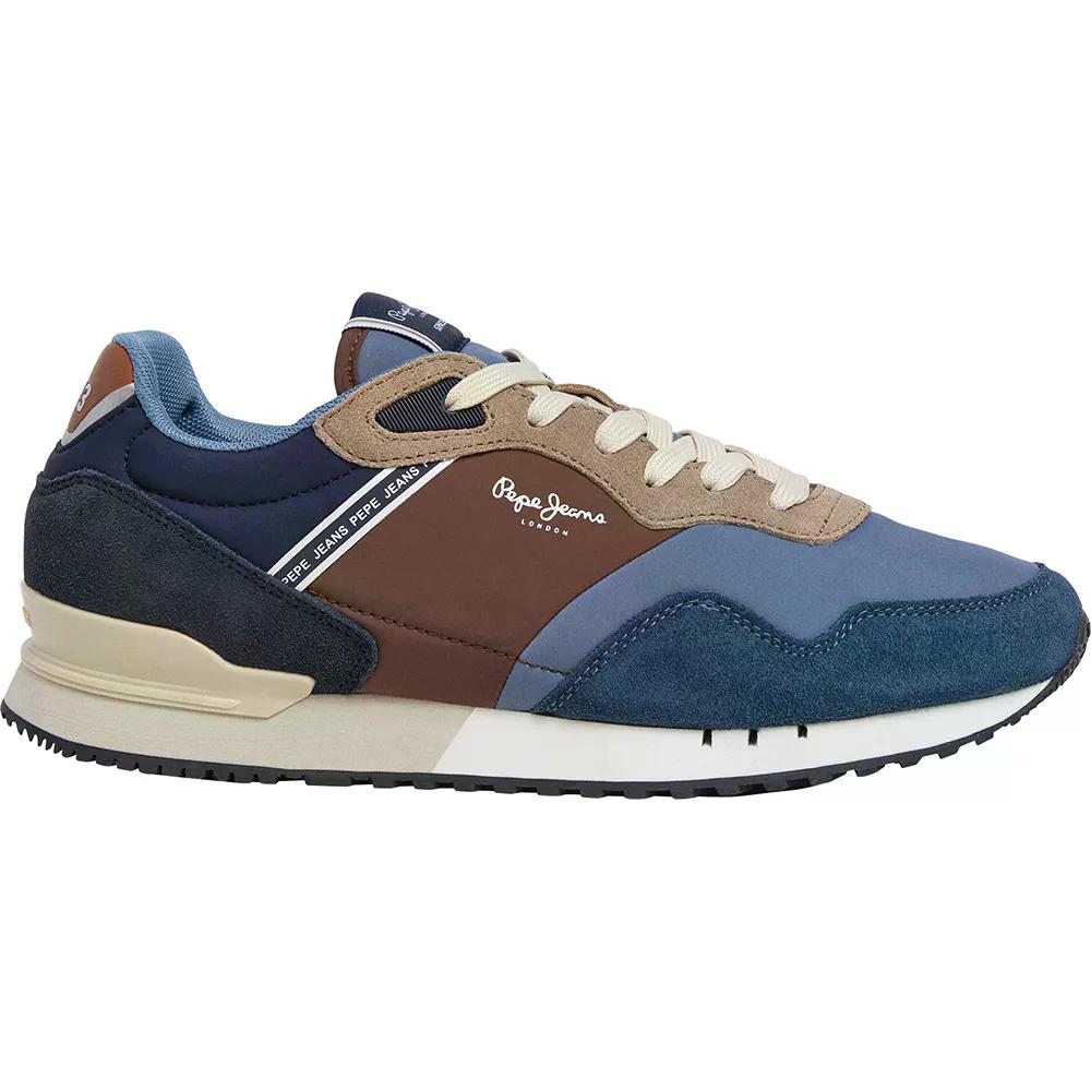ペペジーンズ 英国の首都 ホンブルグ帽 スニーカー （ UnionBlue ） | PEPE JEANS London Soft スニーカー  [t]