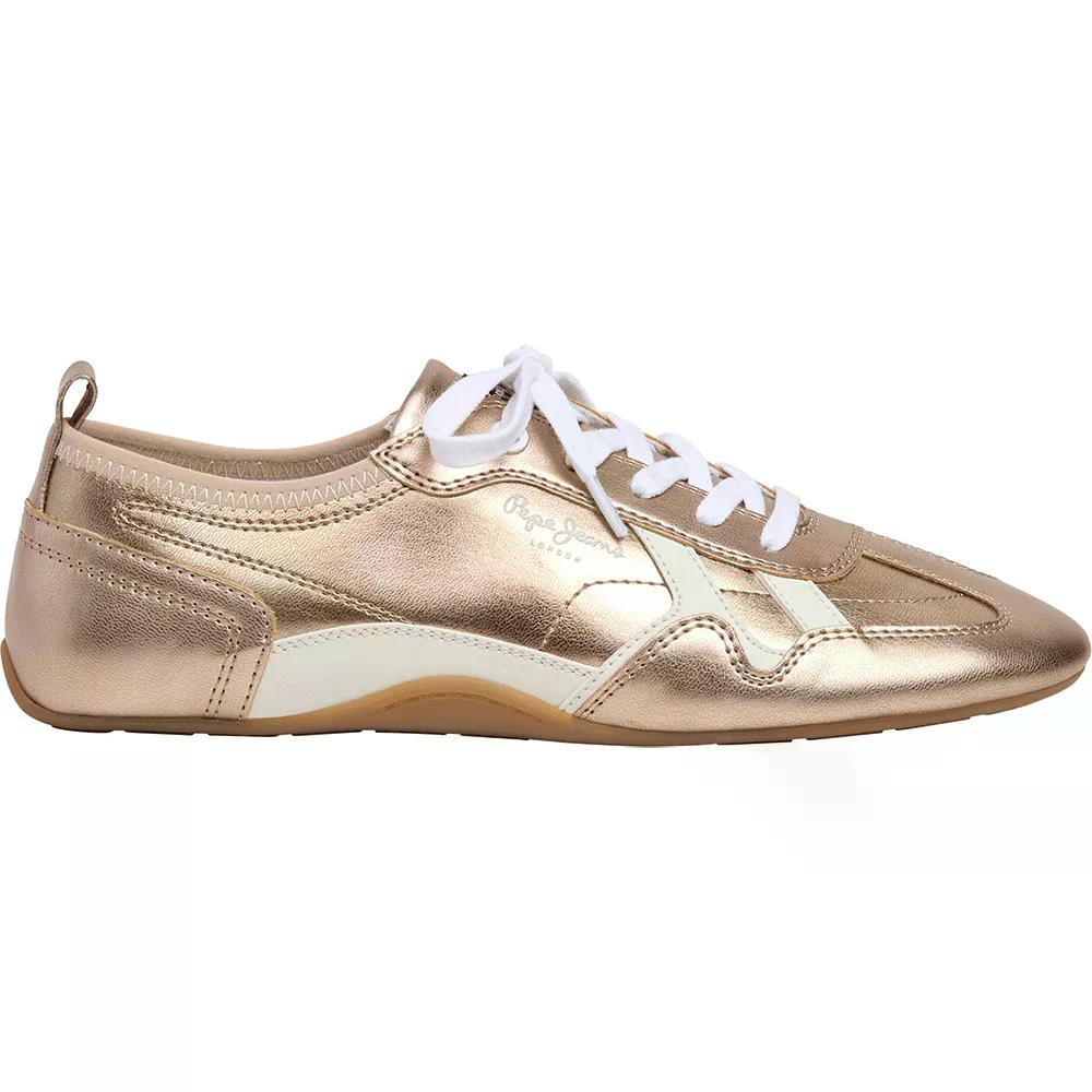 ペペジーンズ ノア シャイン スニーカー （ Gold ） | PEPE JEANS Noa Shine スニーカー  [t]
