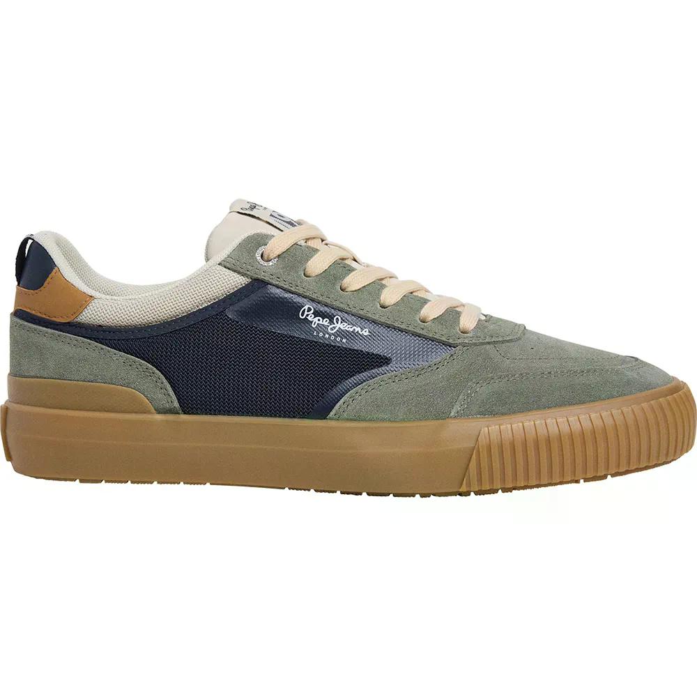 ペペジーンズ ノーラン 表どおり スニーカー （ CastingGreen ） | PEPE JEANS Nolan Street スニーカー  [t]