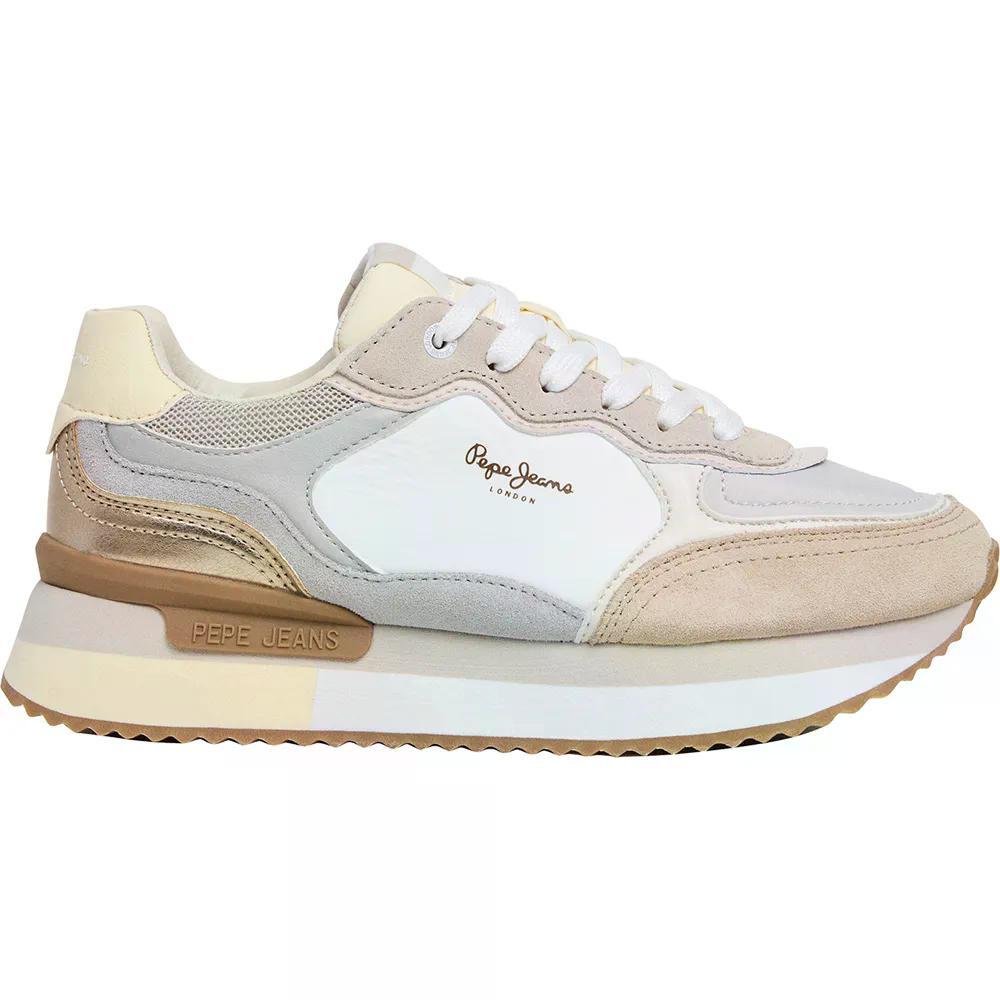 ペペジーンズ ラス基準打数 レーサー スニーカー （ OffLaceBeige ） | PEPE JEANS Rusper Racer スニーカー  [t]