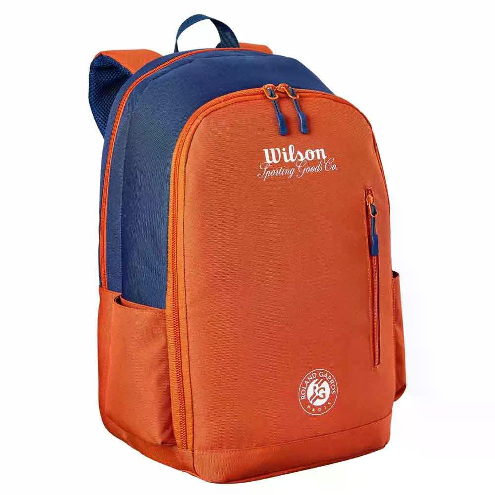 ウィルソン ローランギャロス 2026 野球クラブ うしろ側容器に並べる （ Clay/Navy ） | WILSON Roland Garros 2026 Team Backpack  [t]