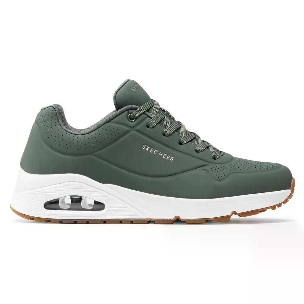 スケッチャーズ ウノ - スタンド オン エア スニーカー （ Olive ） | SKECHERS Uno - Stand On Air Sneakers [t]