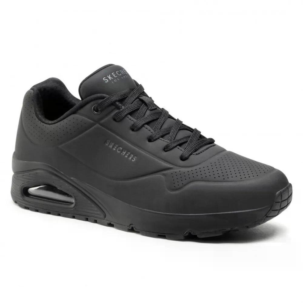 スケッチャーズ ウノ スタンド オン エア スニーカー （ Black ） | SKECHERS Uno Stand On Air Sneakers [t]
