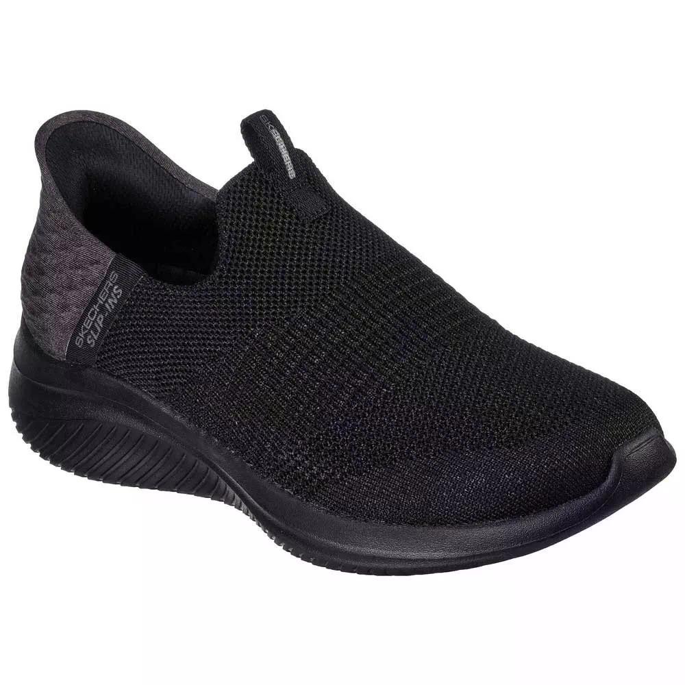 スケッチャーズ ウルトラ フレックス 3.0 スリップオン スニーカー ウーマン （ Black ） | SKECHERS Ultra Flex 3.0 Slip-On Sneakers woman [t]