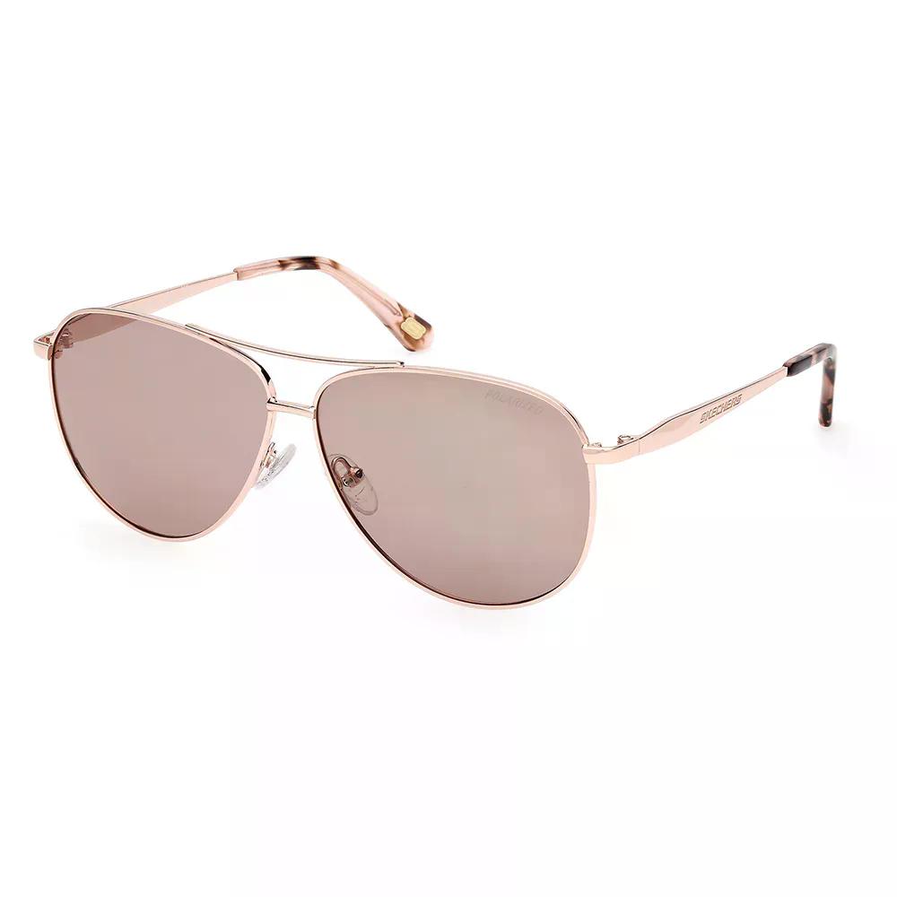 スケッチャーズ SE00037 ポラライズド サングラス （ ShinyRoseGold ） | SKECHERS SE00037 Polarized Sunglasses [t]