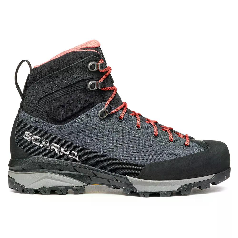 スカルパ メスカリート TRK プラネット GTX ハイキング シューズ ウーマン （ Grey/Coral/Grey ） | SCARPA Mescalito TRK Planet GTX Hiking Shoes woman [t]｜クライムスワールド 店
