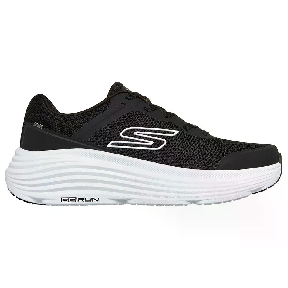 スケッチャーズ マックス クッショニング エンデバー ランニング シューズ （ BlackAndWhiteSynthetic/Textile ） | SKECHERS Max Cushioning Endeavour Running Shoes [t]