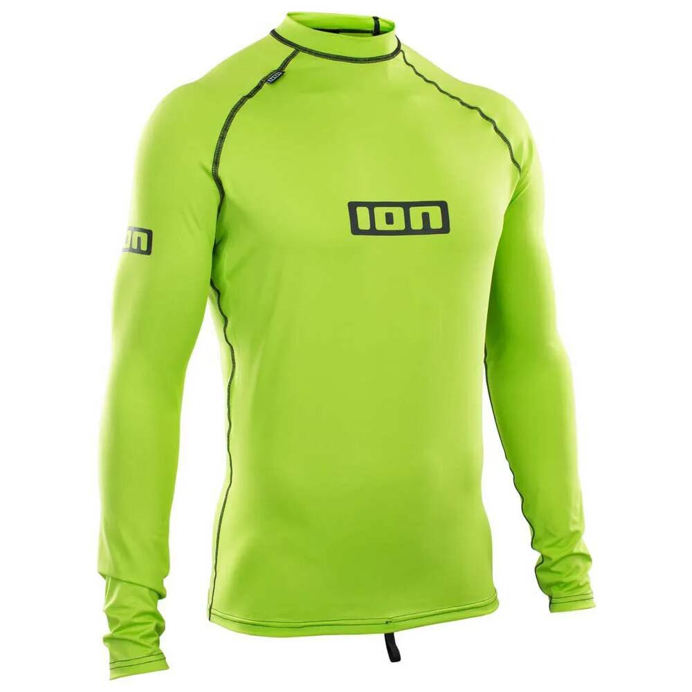 ラッシュガード - ION Promo Rashguard Long Sleeve Rash Guard （ Lime Green ） [t]
