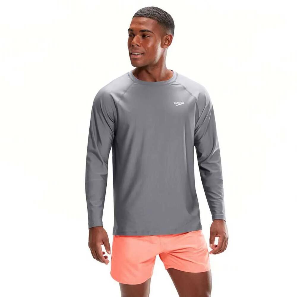 ラッシュガード - SPEEDO Long Sleeve Rash Guard （ Dapple Grey ） [t]