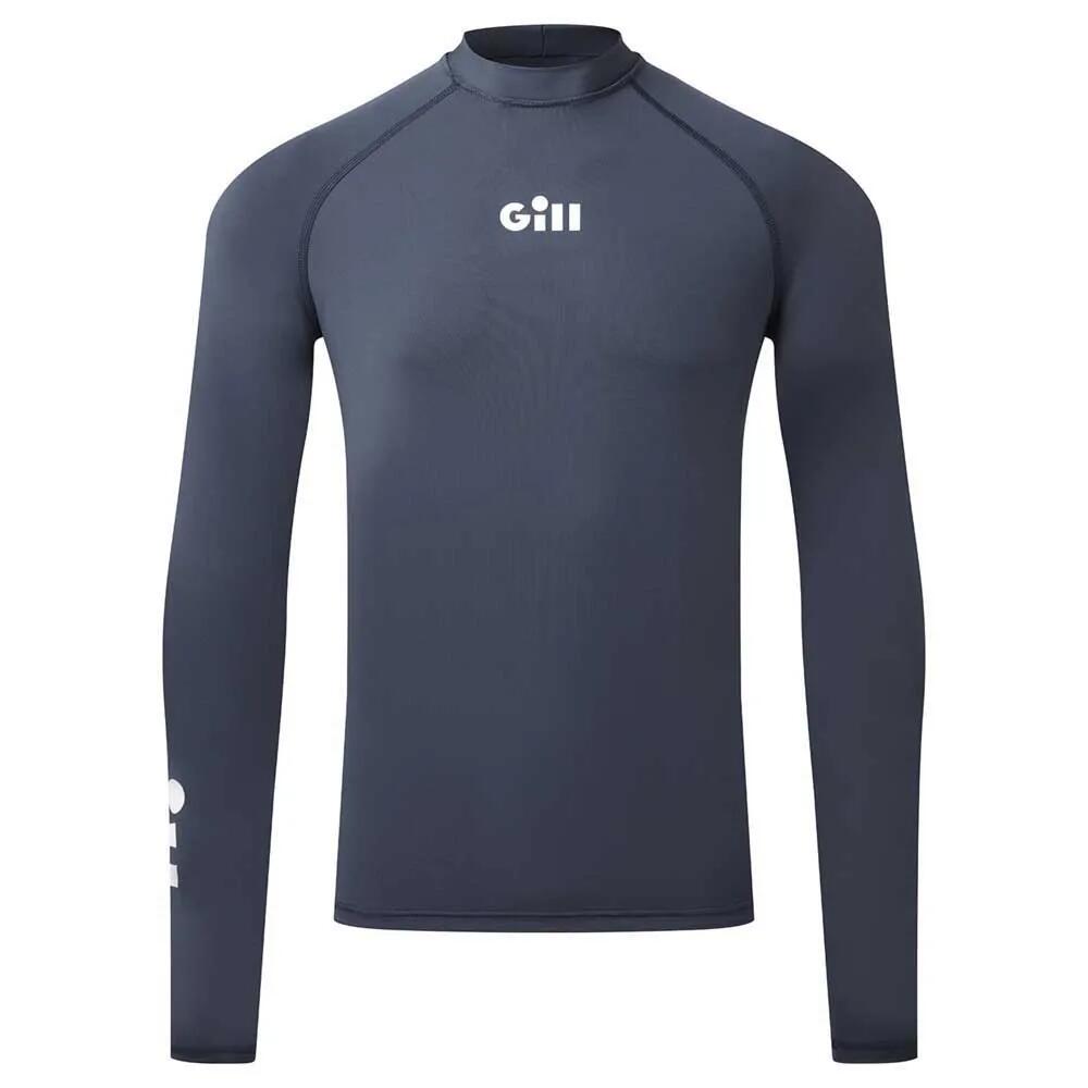 混雑時差し固める -  GILL Zenzero Long Sleeve Rash Guard （ Dark Navy ）  [t]