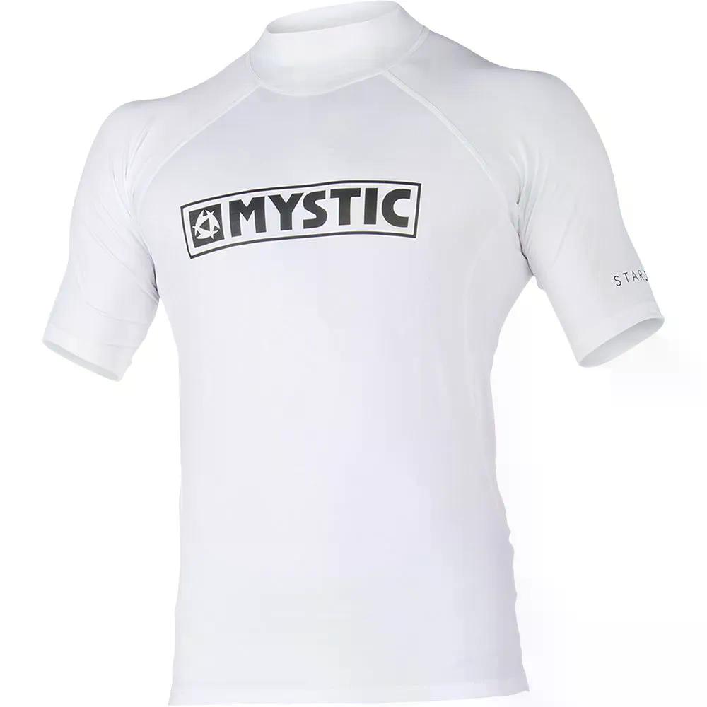 MYSTIC Star 半袖混雑時差し固める （ White ）  [t]