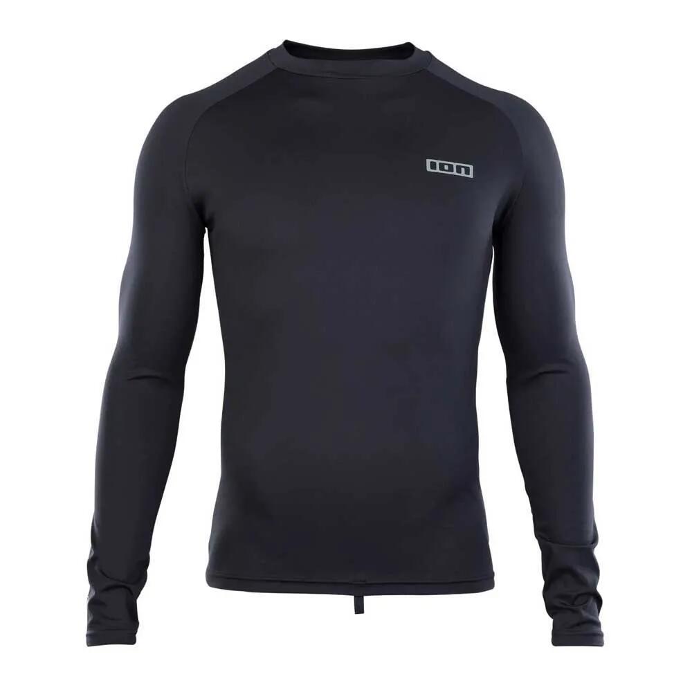 混雑時差し固める -  ION Long Sleeve Rash Guard （ Black ）  [t]