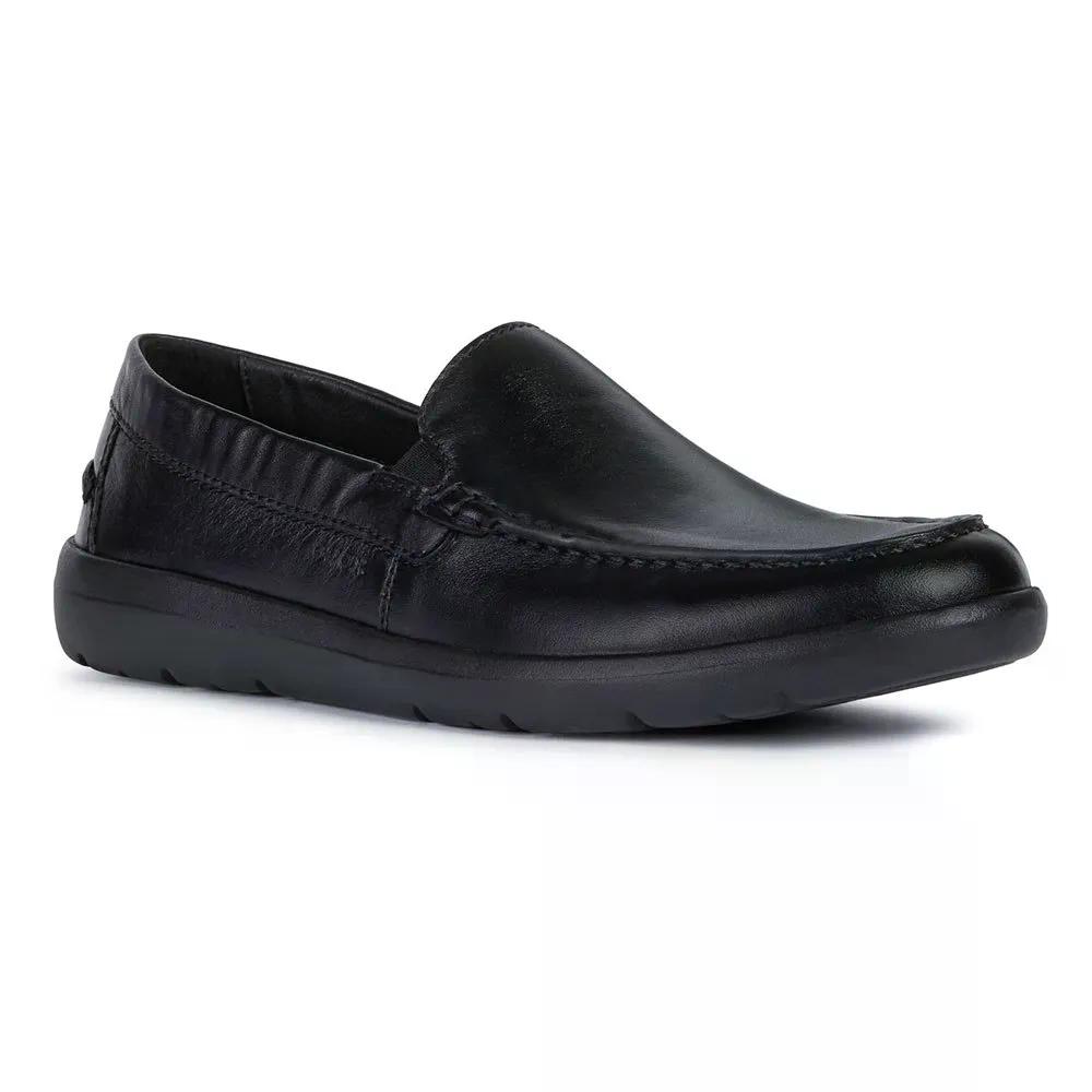 ジェオックス 花の冠タン 置き目毛革 （ Black ） | GEOX Leitan loafers  [t] その他-靴