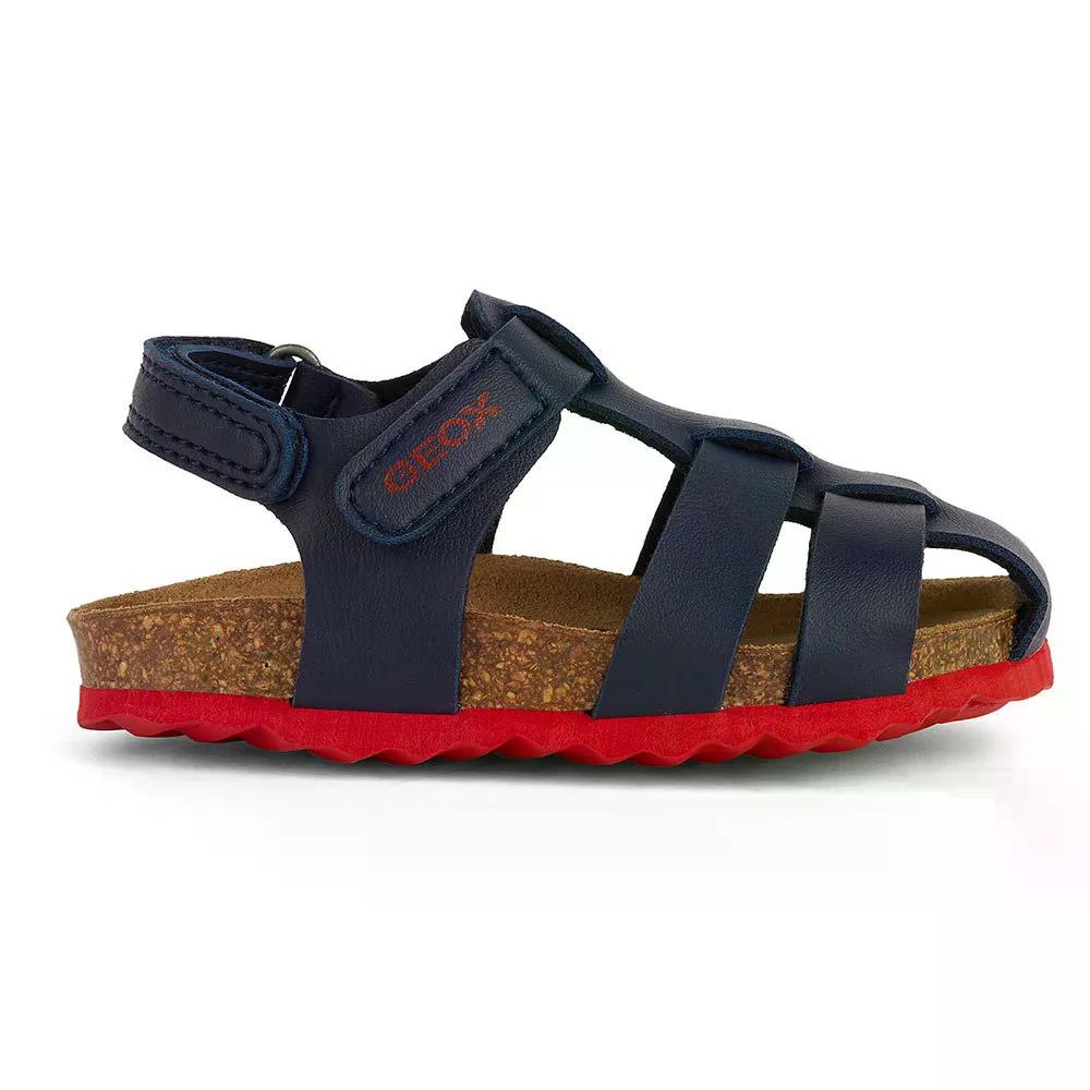 ジェオックス チャルキ サンダル ボーイズ （ Navy/Red ） | GEOX Chalki sandals Boys [t]