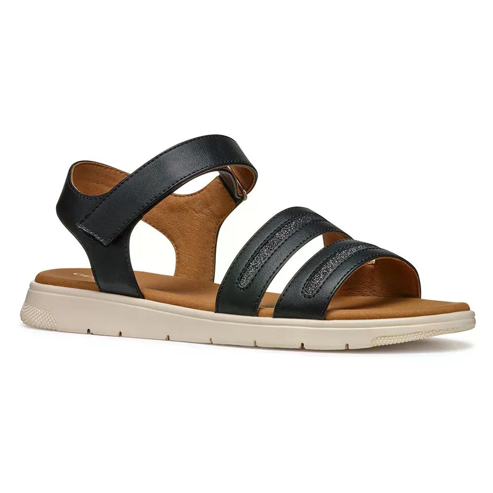 ジェオックス ダンドラ E サンダル ウーマン （ Black ） | GEOX Dandra E sandals woman [t]
