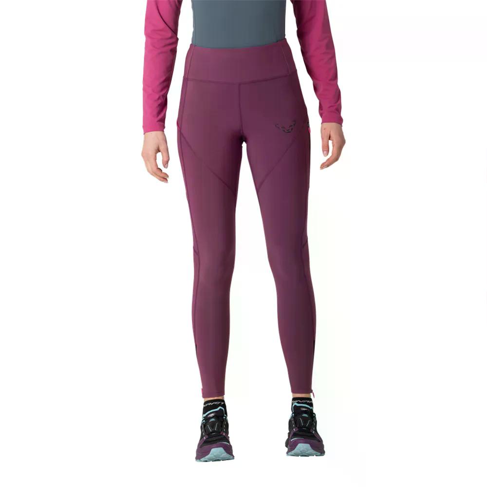 ダイナフィット ウィンター ランニング レギンス レディース （ Amaranth ） | DYNAFIT Winter Running Leggings Woman  [t]