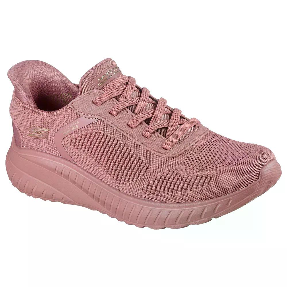 スケッチャーズ ボブス スクワッド 騒々しい混乱 スニーカー レディース （ RoseTextile ） | SKECHERS BOBS Squad Chaos Sneakers Woman  [t]