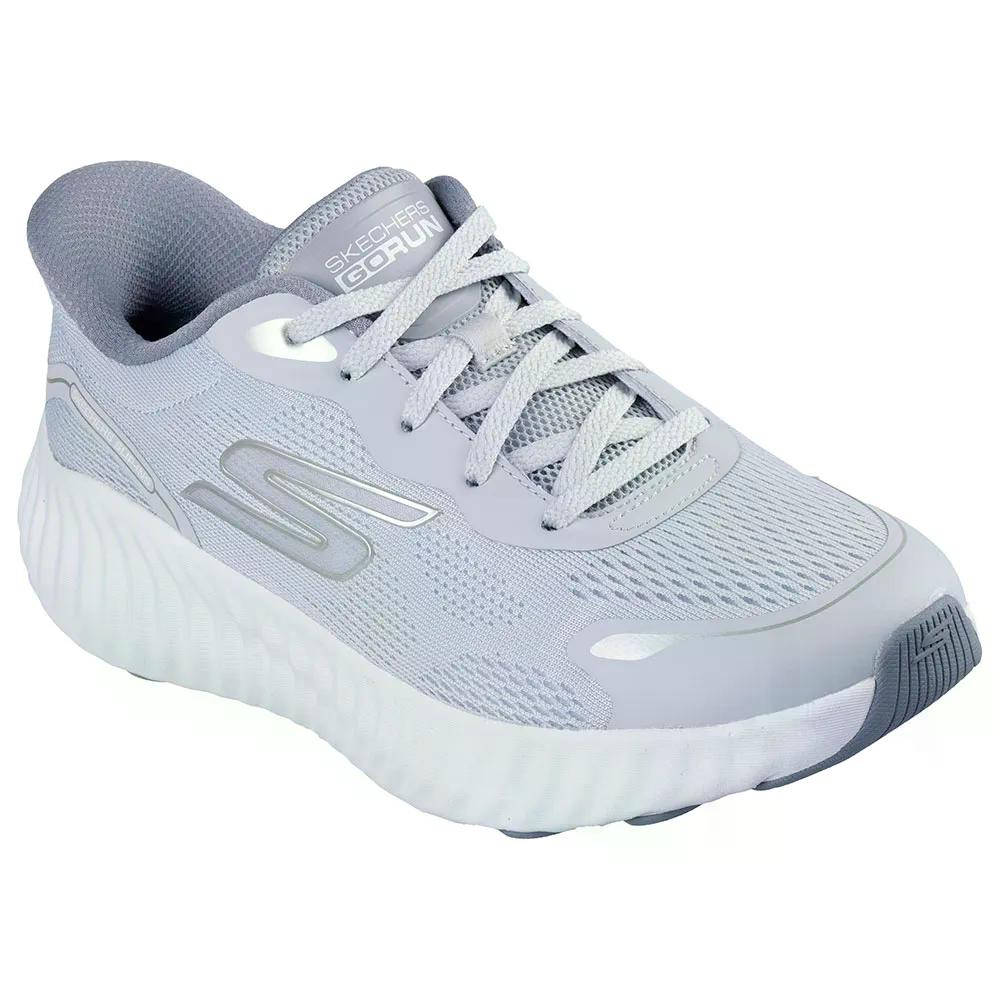 スケッチャーズ ゴーラン ナウ スニーカー レディース （ GrayTextile/Trim ） | SKECHERS GOrun Now Sneakers Woman  [t]